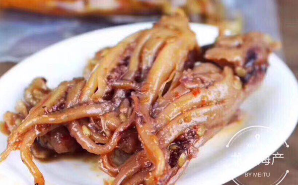 香辣魷魚頭、八捎頭